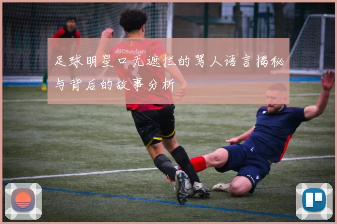 足球明星口无遮拦的骂人语言揭秘与背后的故事分析