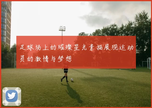 足球场上的璀璨星光素描展现运动员的激情与梦想